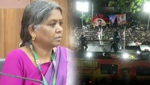 கரூர் கூட்ட நெரிசல் பற்றி விளக்கிய தலைமை பொறியாளர் ராஜலட்சுமிக்கு பதவி உயர்வு.. உண்மை என்ன?