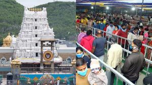 Tirupati: விஜயதசமி நன்னாளில் திருப்பதி ஏழுமலையானை தரிசிக்க 20 மணி நேரம் காத்திருந்த பக்தர்கள்
