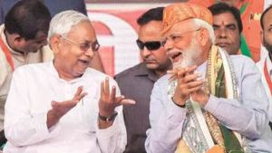 அந்த பதவி மட்டும் கேட்காதீங்க.. நிதிஷிடம் பாஜக கறார்! விட்டு கொடுக்க விரும்பாத ஜேடியூ.. அதிரும் பீகார்