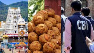  திருப்பதி லட்டு.. கலப்பட நெய் விநியோகம் செய்த வழக்கில் ரசாயனம் சப்ளை செய்தவர் கைது! சிபிஐ ஆக்‌ஷன்!