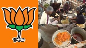 சுடச்சுட ஜிலேபி ரெடி.. பீகார் வெற்றியை கொண்டாட காலையிலேயே தயாராக இருக்கும் பாஜக.. உற்சாகம்! 