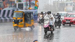 குமரிக் கடலில் வளிமண்டல காற்று சுழற்சி.. தென் மாவட்டங்களுக்கு இன்று மிக கனமழை எச்சரிக்கை! 10 செமீ கொட்டும்! 