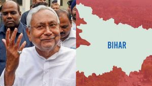 பீகாரில் மீண்டும் ஆட்சி அமைக்கும் நிதிஷ் - பாஜக கூட்டணி.. டைம்ஸ் நவ் கருத்துக்கணிப்பு