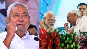 பீகார் பாஜகவுக்கு சர்ப்ரைஸ் கொடுத்த நிதிஷ்.. காலியாகும் காங்கிரஸ்.. சிஎன்என் கணிப்பு