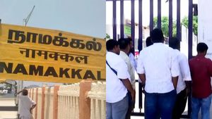 நாமக்கல் விடுதி மாணவர்கள் விவகாரம்! உணவு ஒவ்வாமை குறித்து தவறான தகவல் பரப்பியவர் மீது பாய்ந்த ஆக்ஷன்