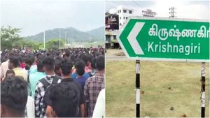 வடமாநிலங்களை போல.. கிருஷ்ணகிரியில் 52 காலி பணியிடங்களுக்காக.. ஆயிரக்கணக்கில் திரண்ட இளைஞர்கள்! 