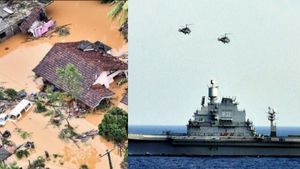 இலங்கையில் களமிறங்கிய ஐஎன்எஸ் விக்ராந்த்.. வெள்ளத்தில் தத்தளிக்கும் மக்கள் ஹெலிகாப்டரில் மீட்பு