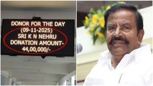 திருப்பதி ஏழுமலையான் கோயிலுக்கு ரூ.44 லட்சம் நன்கொடை? என்கிட்ட ஏது அவ்வளவு பணம்? மறுத்த கே.என்.நேரு