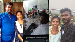 துரோகத்தின் சம்பளம் மரணம்! காதலனுடன் போட்டோவை அனுப்பிய மனைவி! கொலை செய்து செல்ஃபி எடுத்த கணவன்!