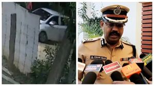கதற கதற காரில் கடத்தப்பட்ட இளம்பெண்.. பரவும் பகீர் சிசிடிவி காட்சி - கமிஷனர் விளக்கம் 