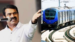 ‘ஏய் தம்பி உனக்கு என்ன பிரச்சனை’.. மெட்ரோ  திட்டம் கேள்வியால் செய்தியாளரிடம் சீறிய சீமான்