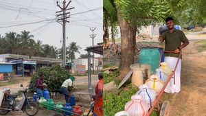 கொங்கு நாட்டிலும் தண்ணீர் பஞ்சம்.. திருப்பூர் தாராபுரத்திலும் ராமநாதபுரம் நிலைமை.. வீடியோவை பாருங்க 