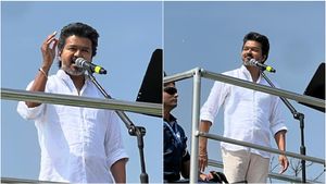 நான் எத்தனை நிமிஷம் பேசுனா உங்களுக்கு என்ன சார்? ஈரோட்டில் விஜய் ஆவேசம்!