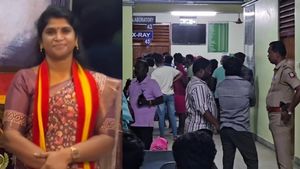 Ajitha Agnel: விஜய் காரை மறித்த தவெக நிர்வாகி அஜிதா ஆக்னல் 15 தூக்க மாத்திரைகளை சாப்பிட்டு தற்கொலை முயற்சி! 