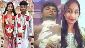  மதம் மாறி திருமணம்.. நைஸாக பேசி வேளாங்கண்ணிக்கு வந்து சரமாரியாக வெட்டிய பெண் வீட்டார்! பயங்கரம்!