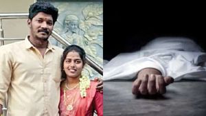  சாத்தூர் எஸ்.ஐ மனைவி இறப்பில் மர்மம்.. மருத்துவமனை அருகே உறவினர்கள் சாலை மறியல்! கணவர் மீது புகார்