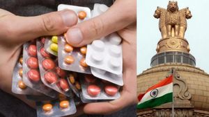 காய்ச்சல் + Pain Killer மாத்திரை - சிரப்புக்கு தடை.. மத்திய அரசு அதிரடி.. பின்னணியில் ‛நிமெசுலைட்’ 