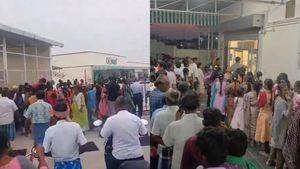 கோவில்பட்டி டிமார்டில் கட்டுக்கடங்காத கூட்டம்:. மொத்த தூத்துக்குடி மக்களுக்கும் குஷி.. பாருங்க