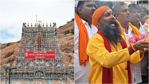 போலீசுடன் மல்லுக்கு நிற்கும் ராம ரவிக்குமார்! “காவல் ஆணையர் வந்தால்தான் நகர்வேன்” - ராம ரவிக்குமார்