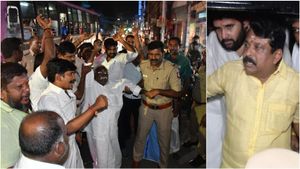 திருப்பரங்குன்றத்தில் நயினார் நாகேந்திரன் கைது! நாகர்கோவில், மன்னார்குடியில் பாஜகவினர் போராட்டம்