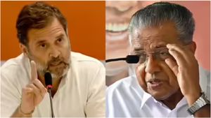 கேரளாவில் கம்யூனிஸ்ட்டை காலி செய்த காங்.! முடிவுக்கு வரும் இடதுசாரி ஆதிக்கம்! தலைநகரை கைப்பற்றிய BJP