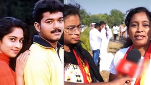 லவ் சேர காரணமே விஜய் அண்ணாதான்! எங்கள் மகளின் பெயரே 