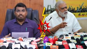 ஆட்சியர் சரவணனின் சதி.. பகீர் புகார் சொன்ன அமைச்சர் ஐ.பெரியசாமி! பதில் சொல்லாமல் மழுப்பிய கலெக்டர்!
