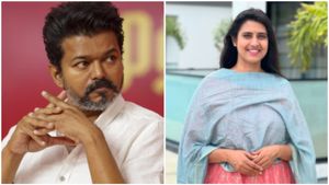 ஒன்னு ஆமானு சொல்லுங்க.. இல்லைனா இல்லைனு சொல்லுங்க! தீப விவகாரத்தில் பேசாத விஜய்! விளாசிய கஸ்தூரி