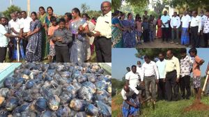 நீர் நிலைகளின் ஓரத்தில் பனை விதைகள்.. சாத்தான்குளம் சுற்று வட்டாரத்தில் சமூக ஆர்வலர்கள் தீவிரம்! 
