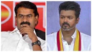 ‘என்கிட்ட இதெல்லாம் கேட்க கூடாது..’ - தவெக விஜய் குறித்த கேள்வியால் கடுப்பான சீமான்