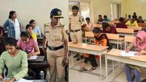 SI EXAM: எஸ்பி வரை ஆகலாம்! 1,299 எஸ்ஐ பணியிடங்களுக்கு இன்று நடந்த தேர்வு.. ஓர் இடத்திற்கு எத்தனை பேர் போட்டி