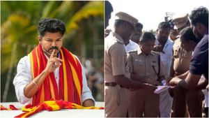 விஜய் மக்கள் சந்திப்பு.. யாராவது பேரிகார்டு மேல ஏறினாங்கனா.. மாவட்ட எஸ்பி சுஜாதா கொடுத்த வார்னிங்!