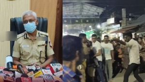  திருப்பூரில் போலீசை கத்தியால் தாக்க முயன்ற நபர் மனநலம் பாதிக்கப்பட்டவர் - காவல் ஆணையர் விளக்கம்