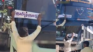 பெங்களூரில் தமிழக அரசு பஸ்களில் 