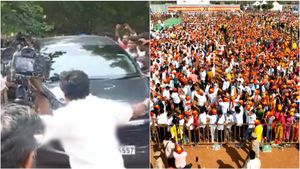 அடங்கவே மாட்டோம்.. ஈரோடு நோக்கி வேகமாக வந்த விஜய்யின் கார்.. திடீரென தடுத்து நிறுத்திய தொண்டர்கள்!