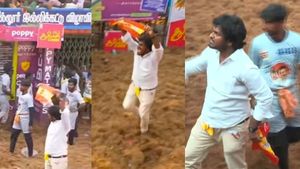 தவெக கொடியை காட்டியதால் பறிபோன பரிசு.. வென்ற காளைக்கு அலங்காநல்லூர் ஜல்லிக்கட்டில் நடந்த சம்பவம்
