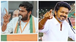 மட்டன் பிரியாணியுடன் சிக்கன் பிரியாணி கலந்தால் கெமிஸ்ட்ரி இருக்காது.. விஜய் குறித்து அண்ணாமலை பதில்