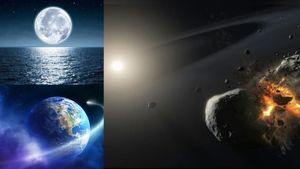 Asteroid Strike: நிலவில் மோதும் பிரம்மாண்ட விண்கல்.. பூமியை நோக்கி வரும் பேராபத்து! விஞ்ஞானிகள் பகீர்