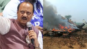 Ajit Pawar Plane Crash: மகாராஷ்டிரா துணை முதல்வர் அஜித் பவார் விமான விபத்தில் உயிரிழந்த சோகம்!!