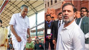 கேரளாவில் அமைகிறது காங்கிரஸ் ஆட்சி.. பினராயி விஜயன் அரசு மீது கடும் கோபத்தில் மக்கள்.. புதிய சர்வே