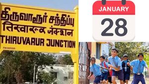  ஜனவரி 28 ஆம் தேதி பள்ளிகளுக்கு விடுமுறை.. கலெக்டர் வெளியிட்ட அறிவிப்பால் திருவாரூர் மாணவர்கள் குஷி!