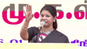 “டபுள் என்ஜின் என்பது.. பெயிலியர் மாடல்! வளர்ச்சியில் தமிழ்நாட்டை பாருங்க!” - கனிமொழி 