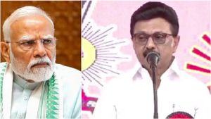 பிரதமரே மணிப்பூரை மறந்துட்டு.. இங்கு பெண்களுக்கு பாதுகாப்பு இல்லைன்னு சொல்றீங்களே!-ஸ்டாலின் கேள்வி