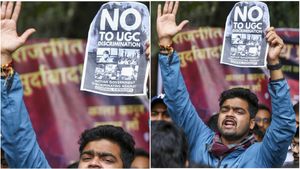 UGC விதிமுறைகளை தேர்தலுக்கு பயன்படுத்தும் பாஜக? உத்தரப் பிரதேச அரசியலில் திடீர் கொந்தளிப்பு!