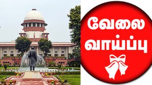 உச்ச நீதிமன்றத்தில் வேலை.. ரூ.1 லட்சம் சம்பளம்! இப்படியொரு சான்ஸ் கிடைக்காது.. தட்டி தூக்குங்க