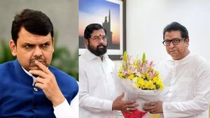 பாஜகவுக்கு குட்பை சொன்ன ஷிண்டேவின் சிவசேனா.. மீண்டும் ராஜ் தாக்கரே- உத்தவ் அணியுடன் கைகோர்ப்பு