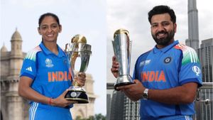 பத்மஸ்ரீ ரோகித் ஷர்மா! ஹிட்மேனுக்கு மத்திய அரசு கொடுத்த கவுரவம்! ஹர்மன் ப்ரீத் கவுருக்கும் பத்மஸ்ரீ!