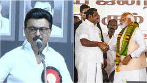 தமிழ்நாட்டில் என்டிஏ ஆட்சியாம்.. பிரதமர் மோடி எப்படி சிரிக்காமல் சொல்கிறார்.. ஸ்டாலின் கேள்வி! 