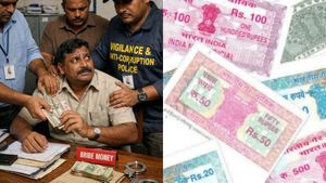 Patta: பட்டா மாற்ற அப்ளிகேஷன் கொடுத்த சின்னத்துரை! வாய் கூசாமல் ரூ 10000 கேட்ட விஏஓ! கரூரில் கைது