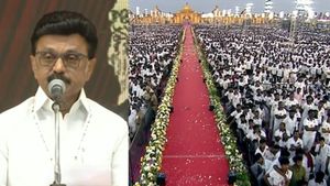 பாஜகவால் தொடக்கூட முடியாத மாநிலம் தமிழ்நாடு.. 7-வது முறையாக திமுக ஆட்சி அமைக்கும் - ஸ்டாலின்